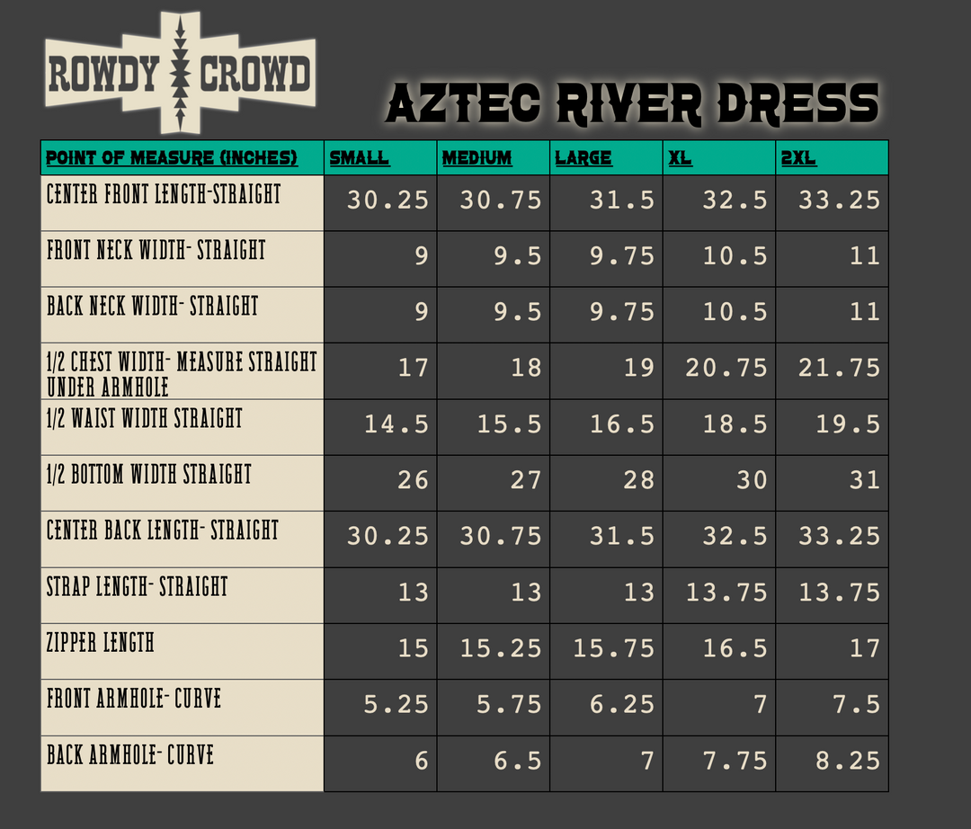 Aztec River Dress