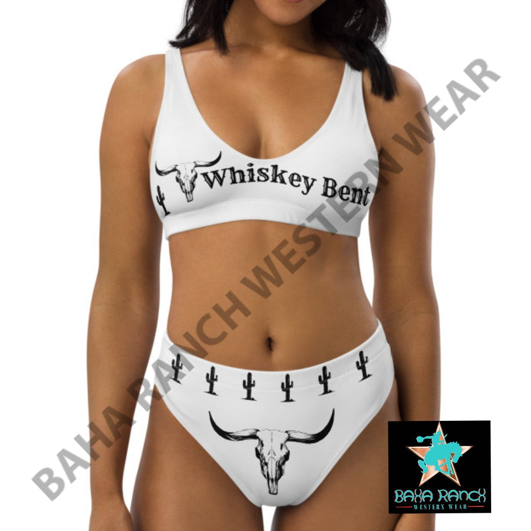 Yeehaw Whiskey Bent Hell Bound Bikini