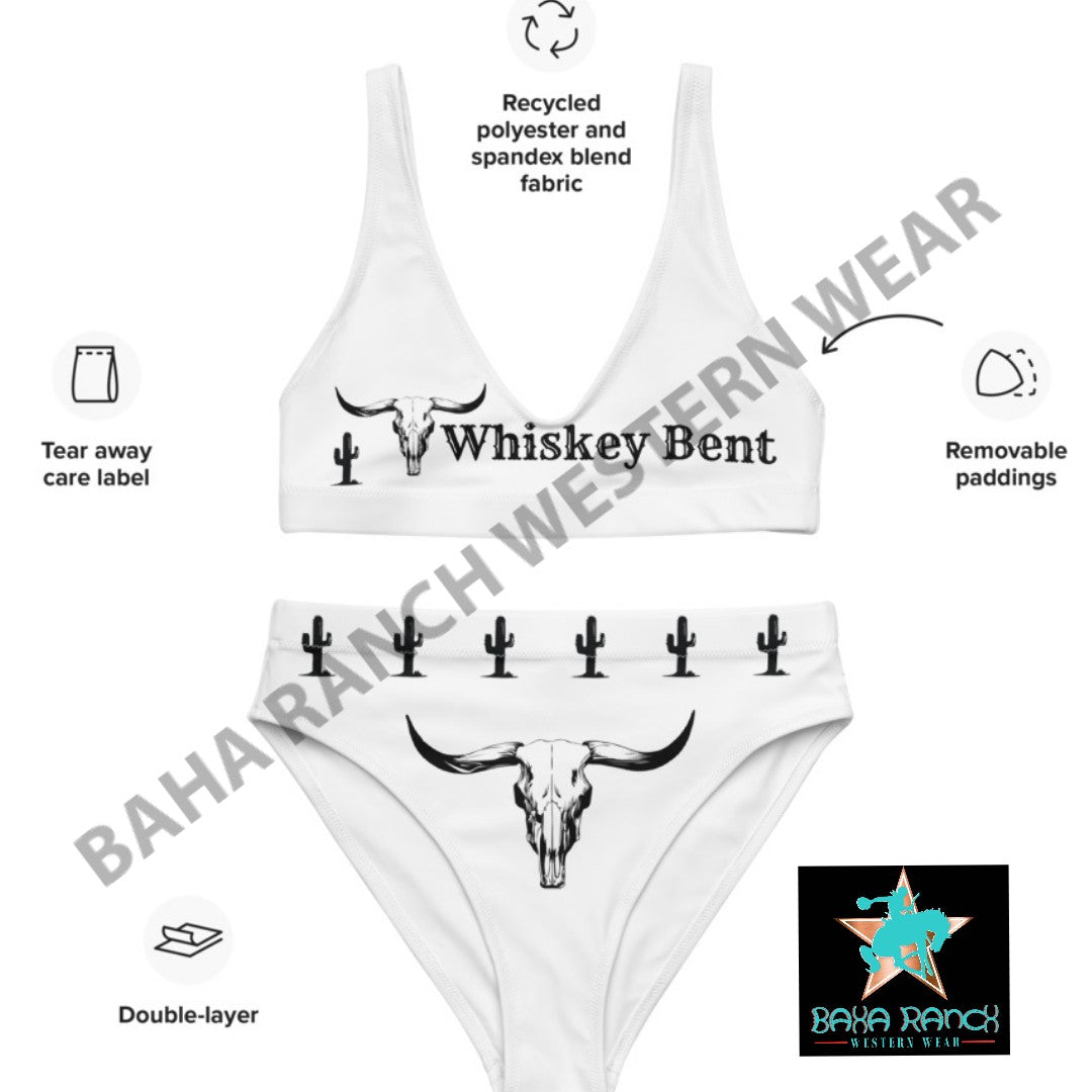 Yeehaw Whiskey Bent Hell Bound Bikini
