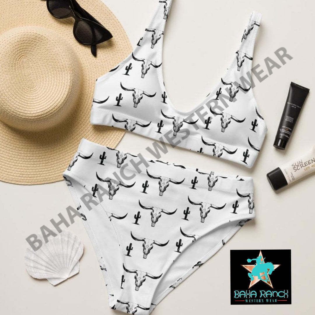 Yeehaw Bullhead Cactus Bikini