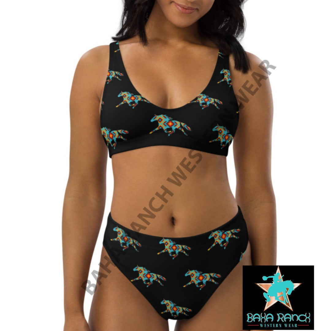Yeehaw Aztec Horse Bikini