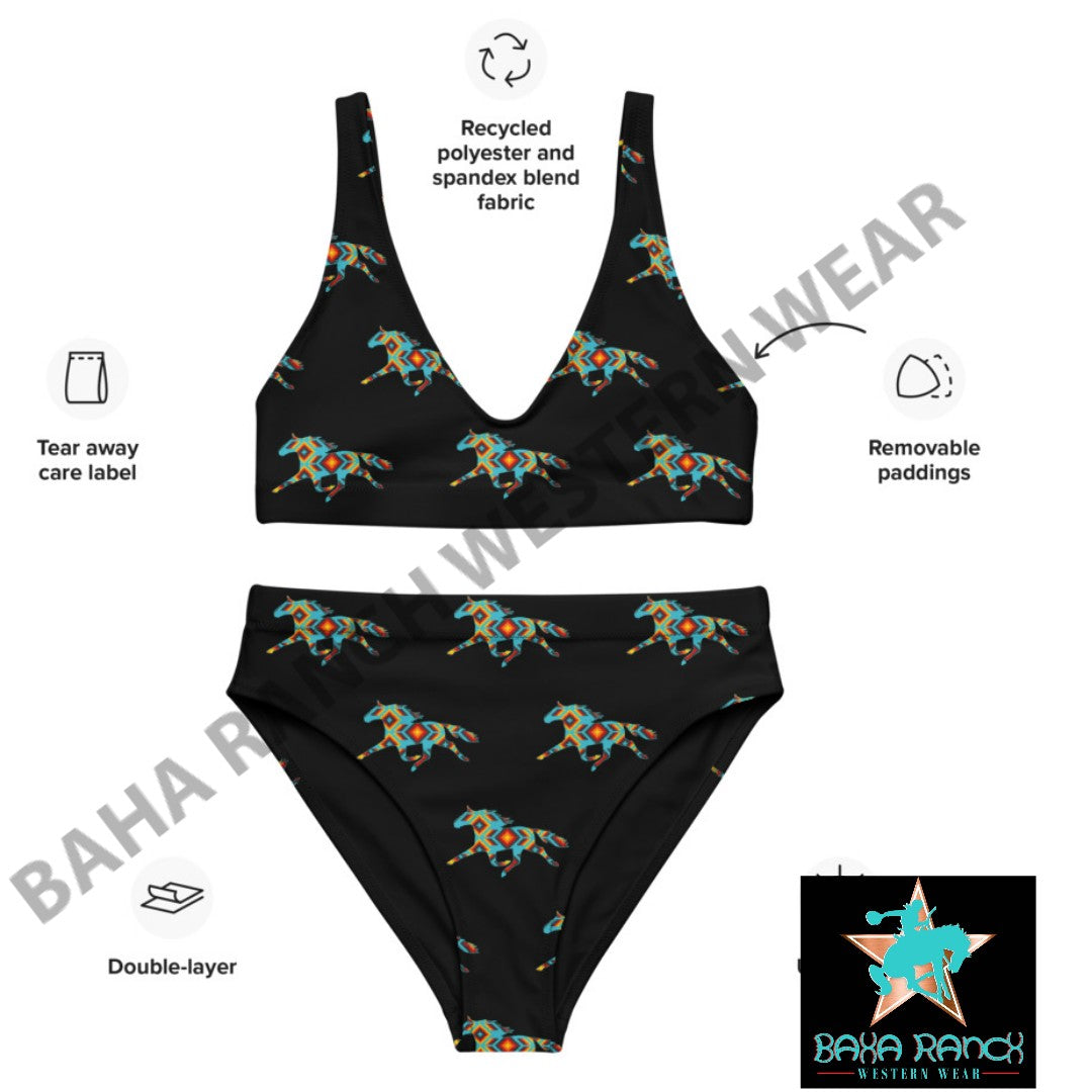 Yeehaw Aztec Horse Bikini