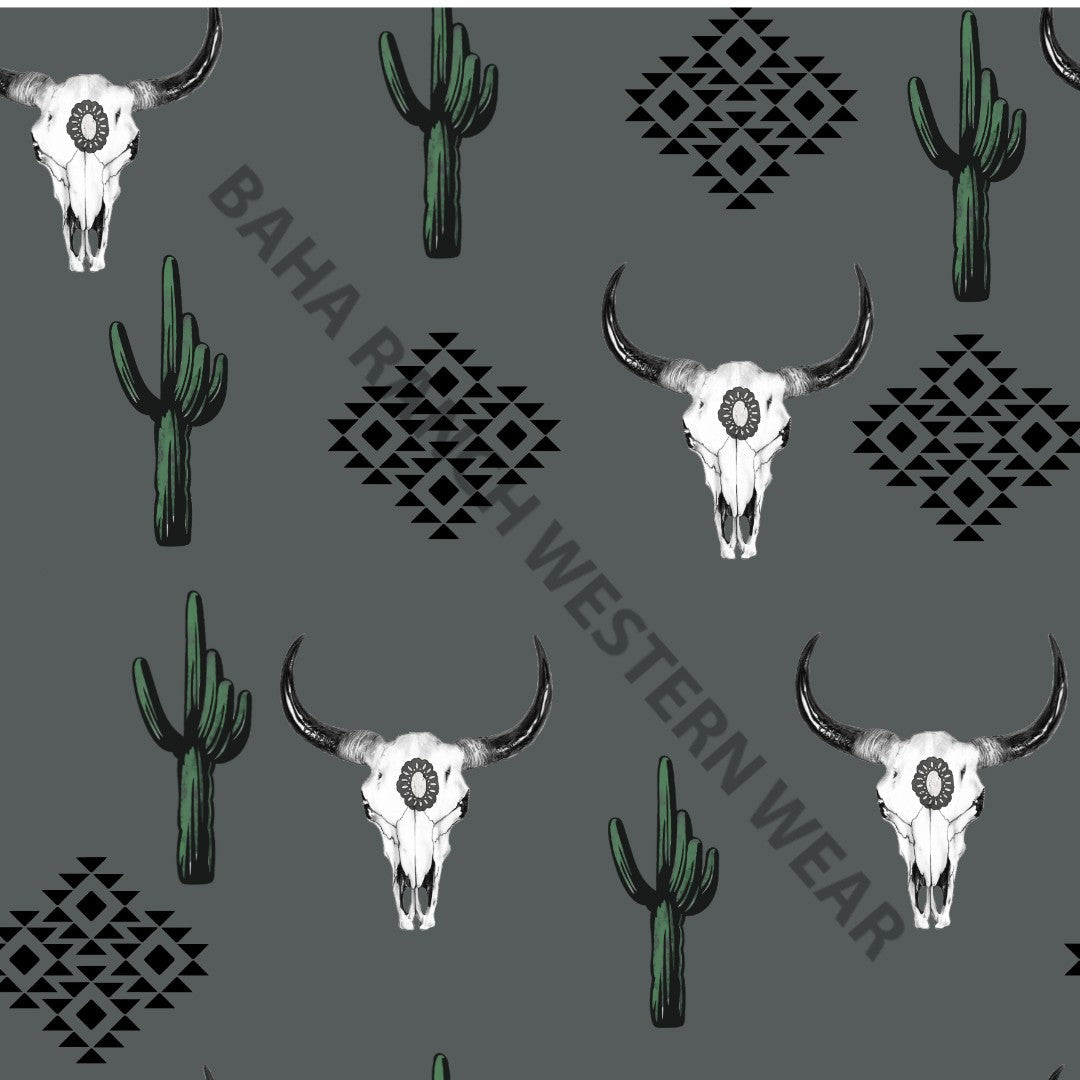 Yeehaw Aztec Bull Skull Bikini