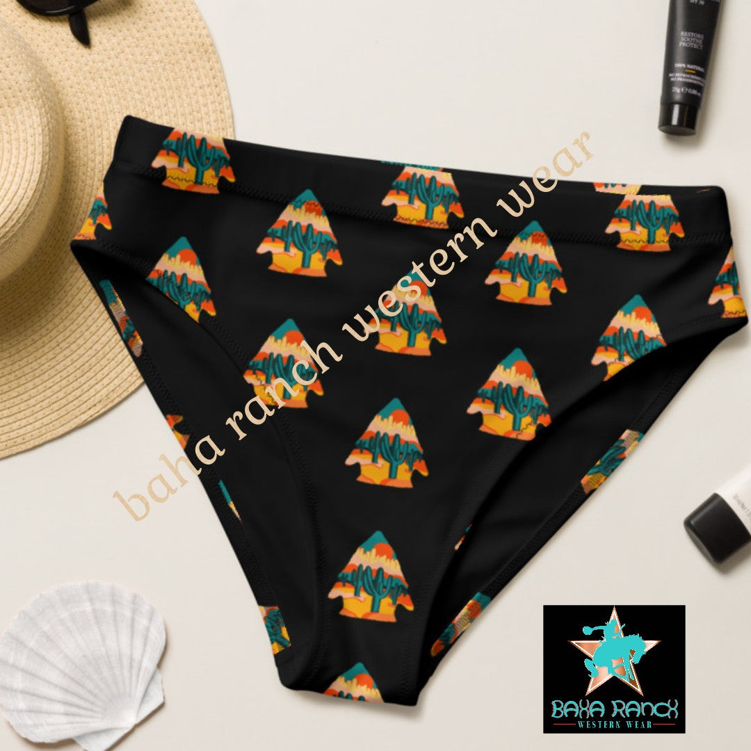 Yeehaw Desert Arrowhead Bikini Bottom