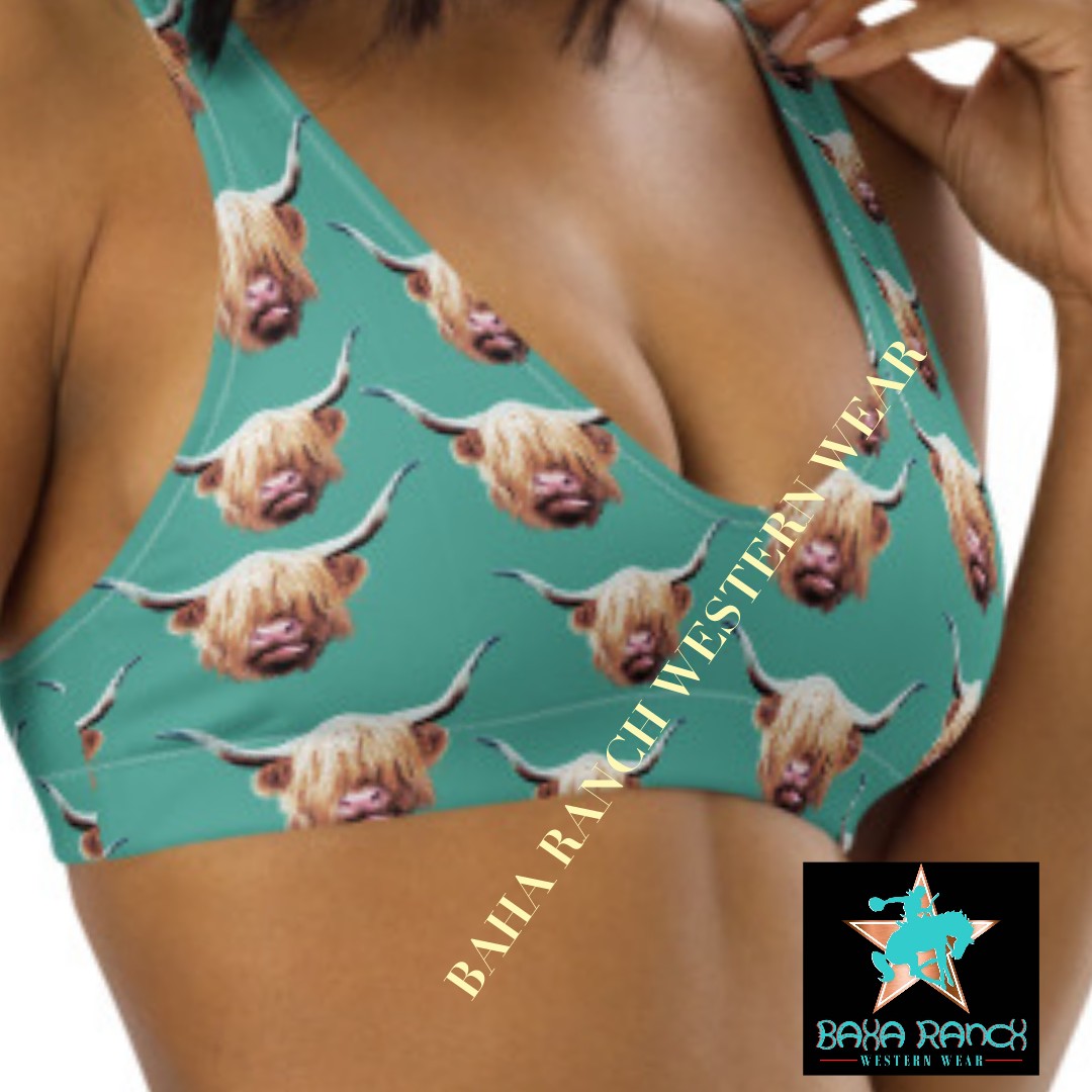 Yeehaw Highland Cow Bikini