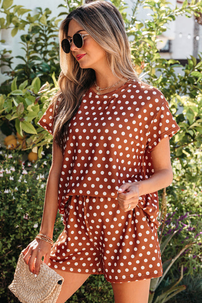 Polka Dot Short Set