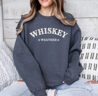 Whiskey Weather Graphic Sweatshirt