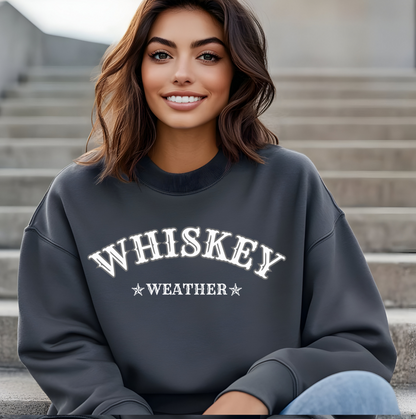 Whiskey Weather Graphic Sweatshirt