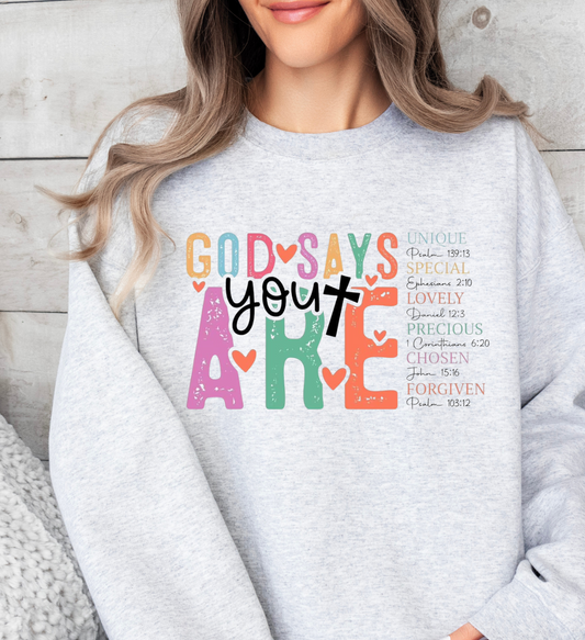 God Says You Are