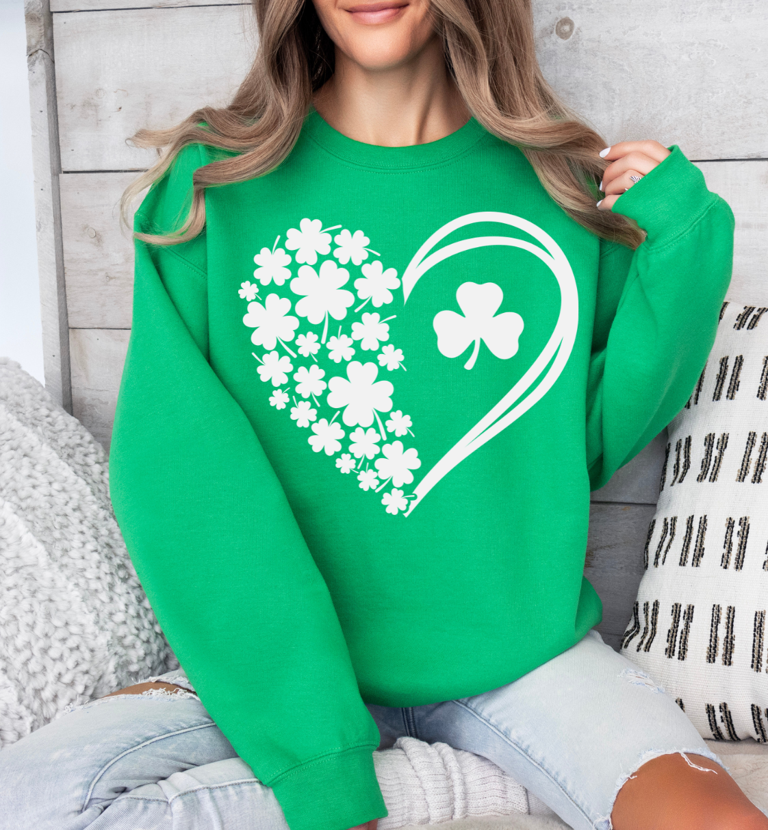 Heart with Clover