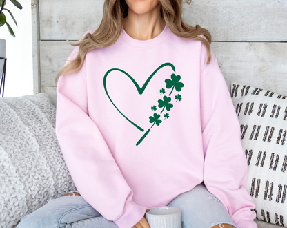 Heart with Clover