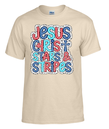 Jesus Christ Stars & Stripes