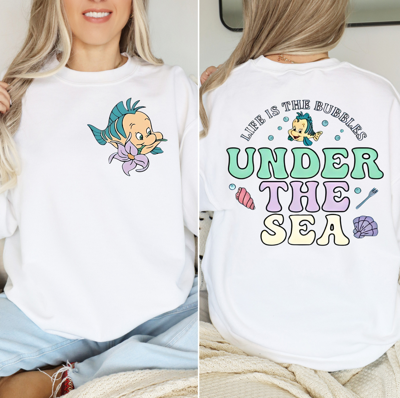 Life Is The Bubbles Under The Sea