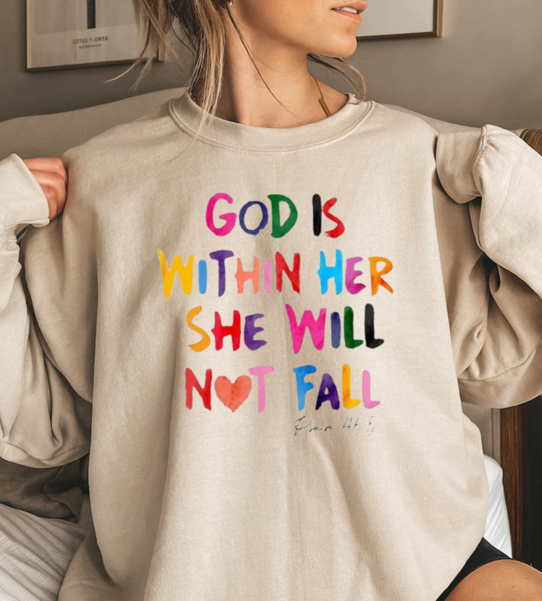 God Is Within Her She will Not Fall