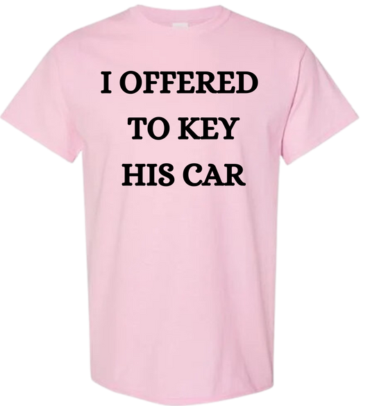 I Offered To Key His Car