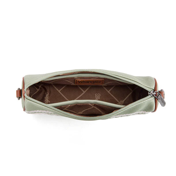 Wrangler Logo Hobo Bag/Shoulder Bag/Crossbody- Green
