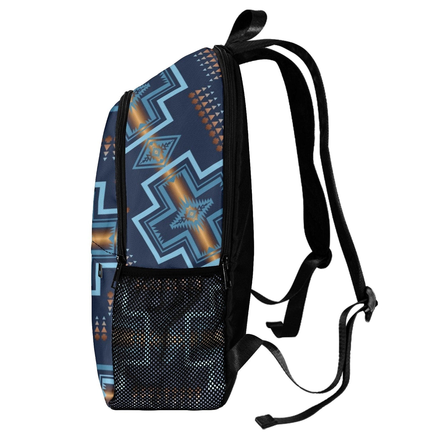 Navy Aztec Backpack