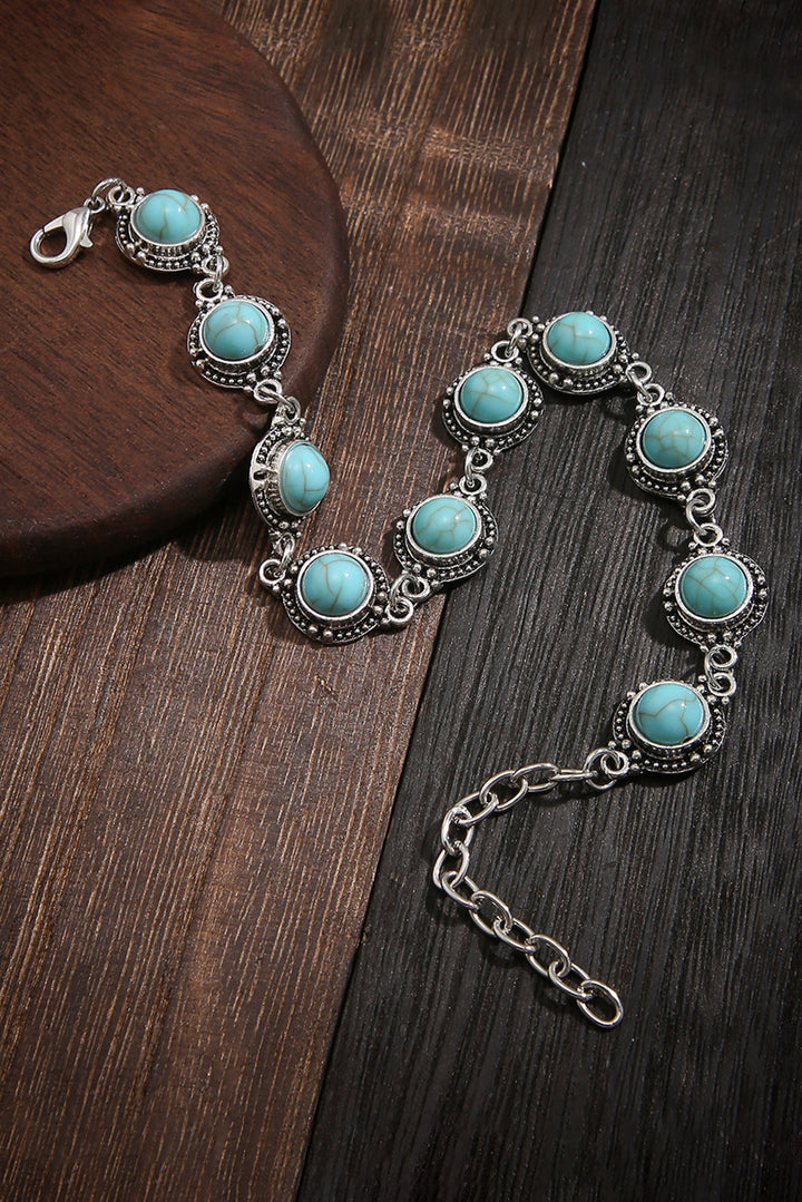 Mint Green Bohemia Turquoise Anklet