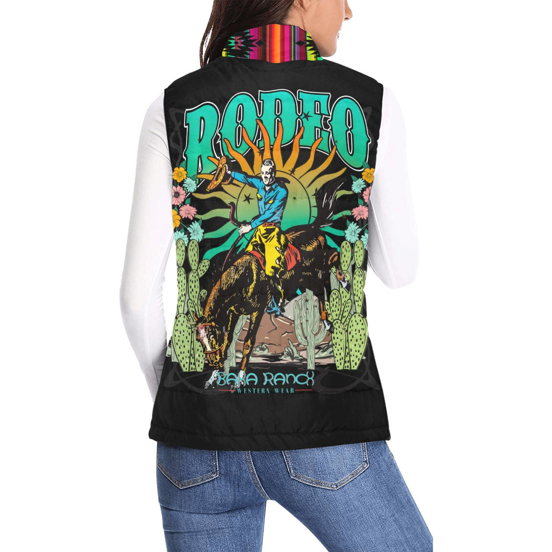 Aztec Vintage Rodeo Women's Puffy Vest