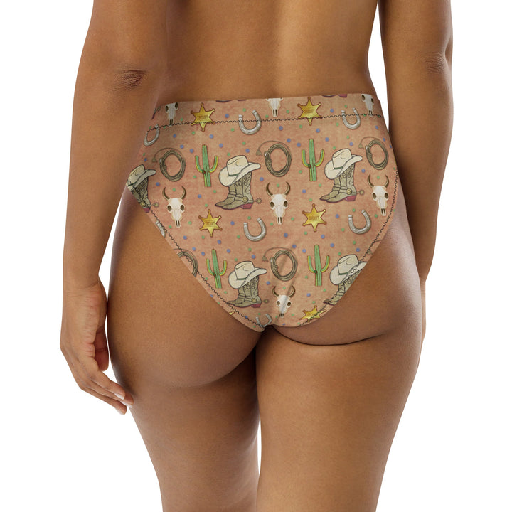 Yeehaw Desert Symbols Bikini Bottom