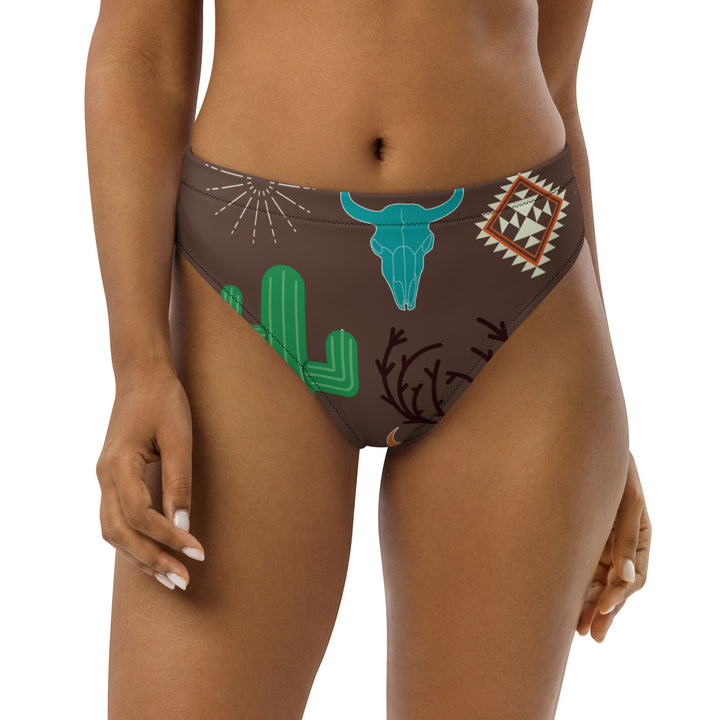 Yeehaw Bullhead Cactus Bikini Bottom