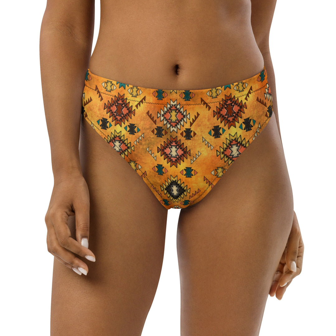 Yeehaw Golden Aztec Bikini Bottom