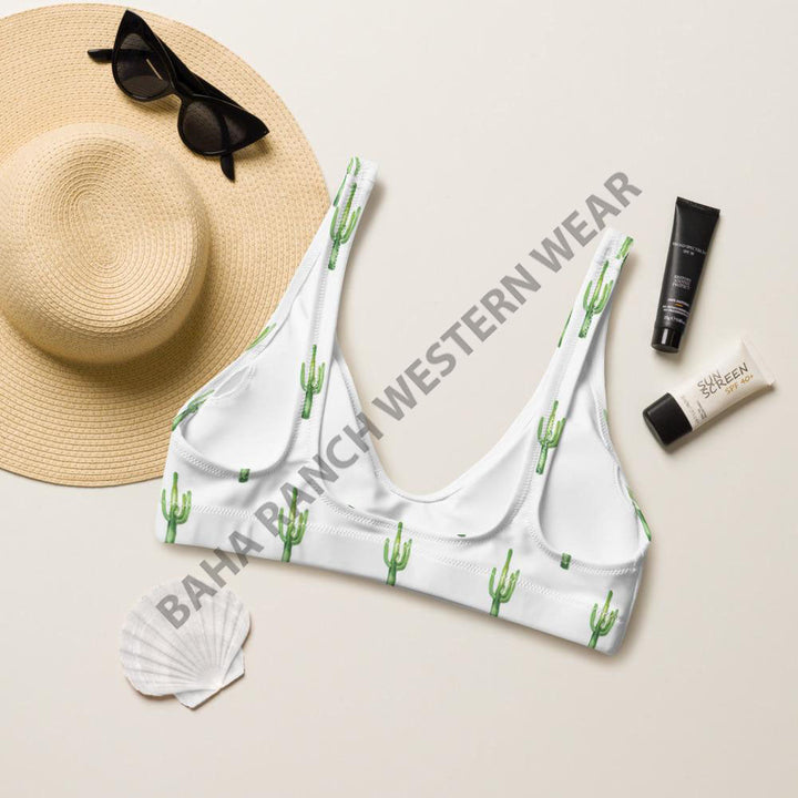 Yeehaw Cactus Bikini Top