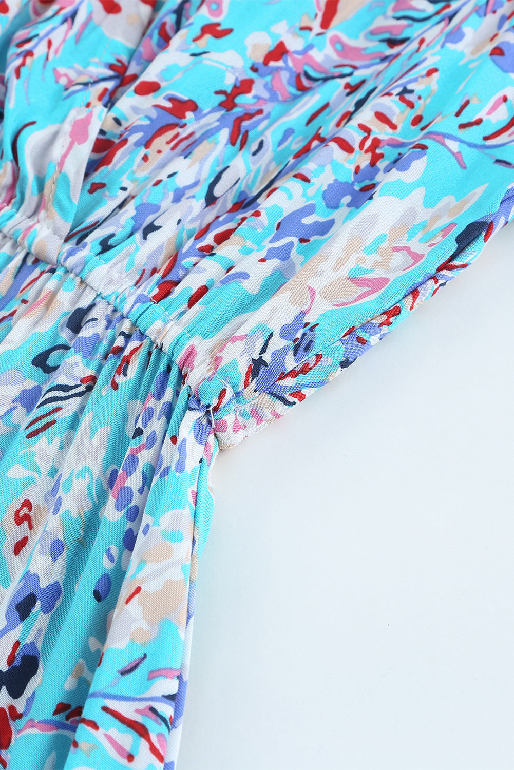 Rose Boho Abstract Print Wrap