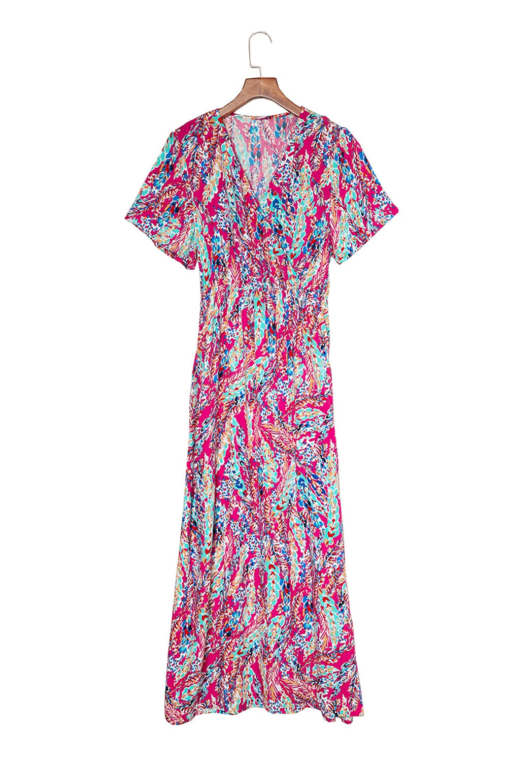 Rose Boho Abstract Print Wrap