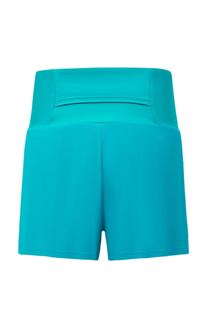 Skobeloff Pocketed High Waisted Swim Shorts