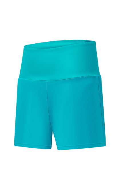 Skobeloff Pocketed High Waisted Swim Shorts