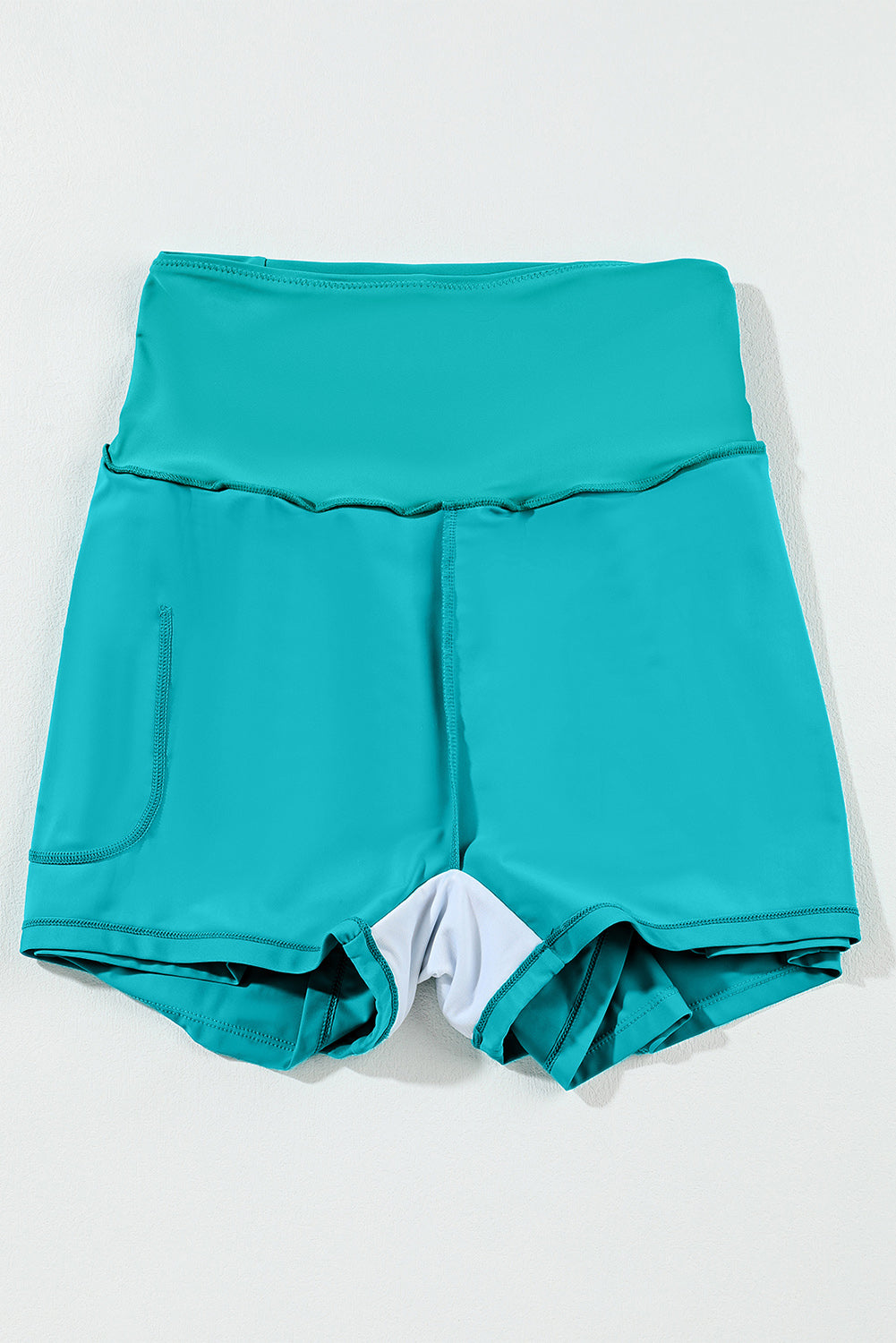 Skobeloff Pocketed High Waisted Swim Shorts