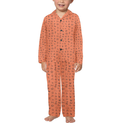 Rust Brands Boy's Western Pajama Set