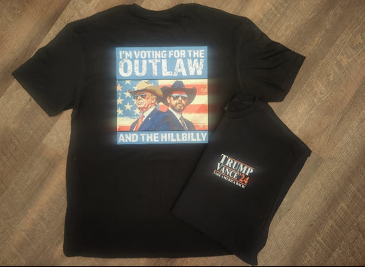 I'm Voting For The Outlaw And The Hillbilly-Trump/Vance 2024