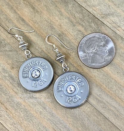 12 Gauge Shotgun Dangle Earrings